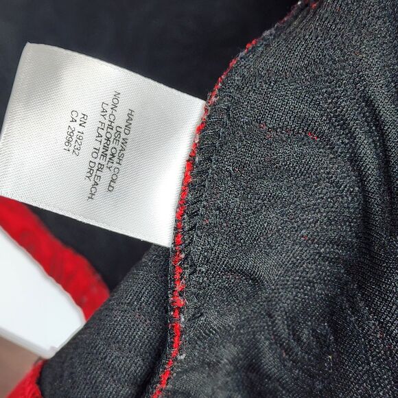 Alfred Dunner Quilted Butterfly Red Zip Up Jacket Size 14 - Picture 9 of 11